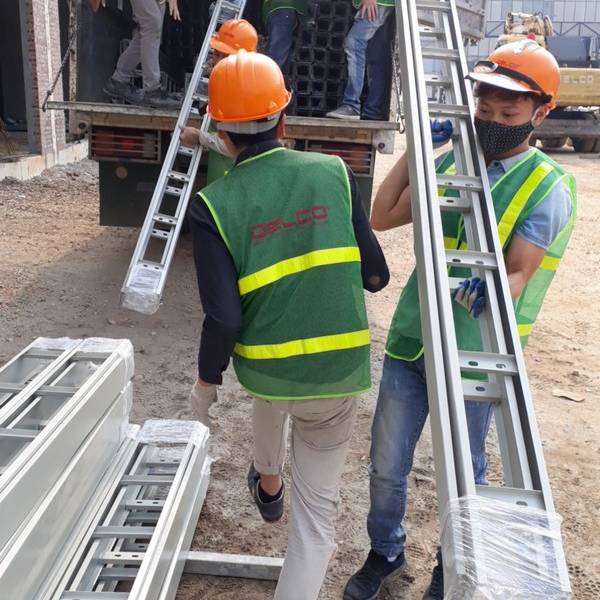 Thang cáp sơn tĩnh điện 200x100 dày 1,5 ly